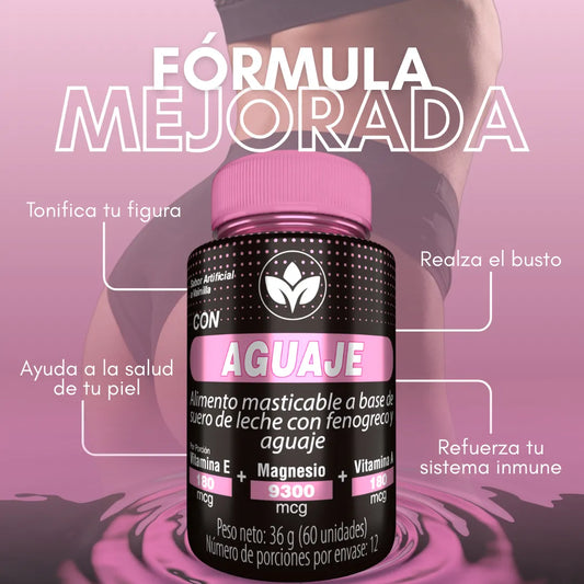 Aguaje | Crece Piernas y Glúteos